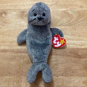 TY Beanie Baby - Slippery the Seal (7 inch)